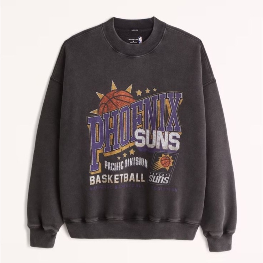 Abercrombie & Fitch NBA Phoenix Suns Graphic Sweatshirt
